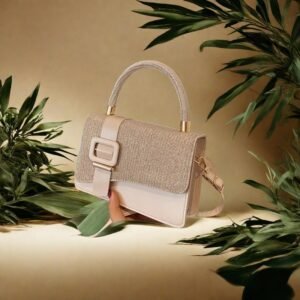 Lovely, Classic and Elegant Evening Bag, Fashionable Flip Sling Bag, Square Bag for Women