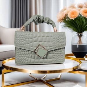 Classic Adjustable Shoulder Bag, Solid Color Candy-Colored, Crossbody Bag with  Magnetic Closure.
