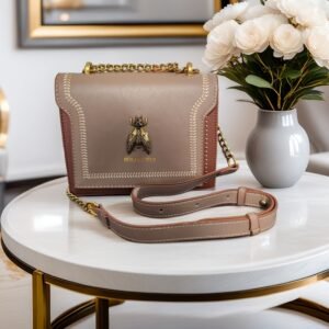 Elegant Shoulder Bag with Double Layer Design